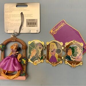 Rapunzel (folding pin) & Ornament Collectibles